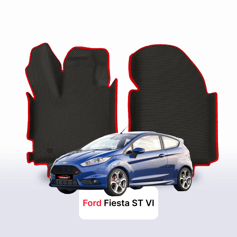 Tappetini 3D EVA per Ford Fiesta ST 6 gen 2012-2017 anni HATCHBACK 3 porte