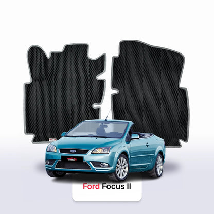 Tappetini 3D EVA per Ford Focus(MK2) 2 gen 2004-2011 anni COUPÉ-CABRIO