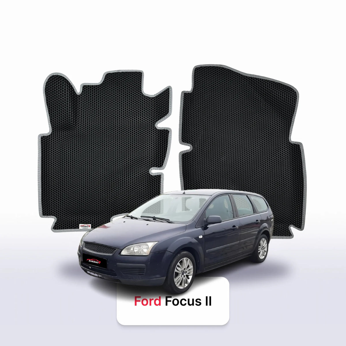 Tappetini 3D EVA per Ford Focus(MK2) 2 gen 2004-2011 anni STATION WAGON