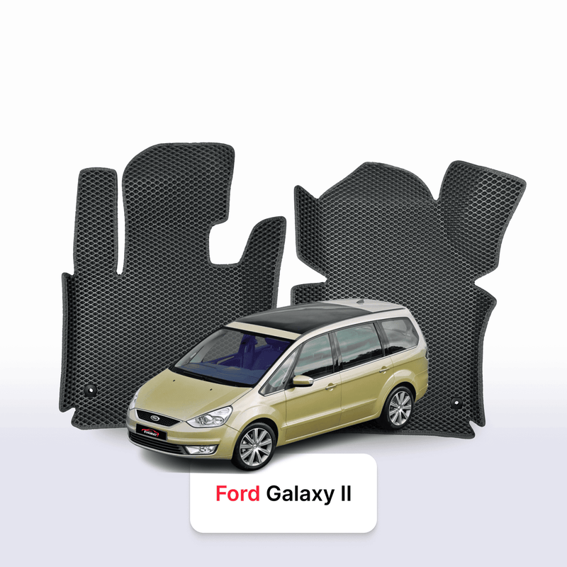 Tappetini 3D EVA per Ford Galaxy 2 gen 2006-2015 anni MONOVOLUME