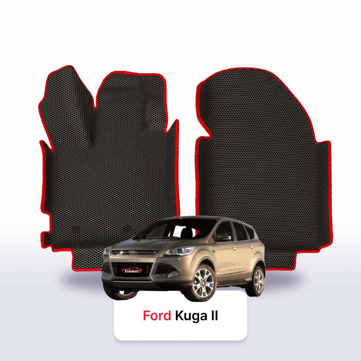 Tappetini 3D EVA per Ford Kuga 2 gen 2013-2019 anni SUV