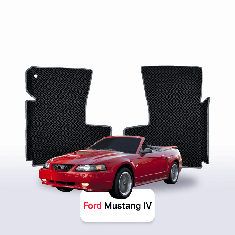 Tappetini 3D EVA per Ford Mustang 4 gen 1993-2004 anni CABRIO
