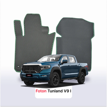 Tappetini 3D EVA per Foton Tunland V9 1 gen 2023-2028 anni PICK-UP DOPPIA CABINA