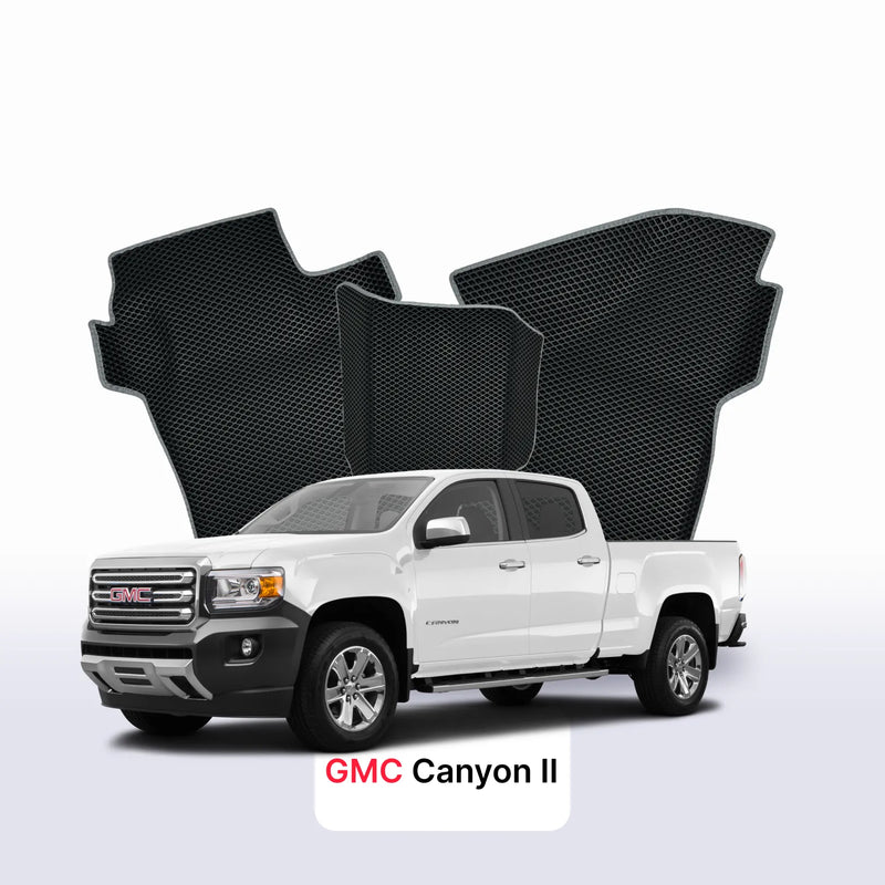 Tappetini 3D EVA per GMC Canyon 2 gen 2014-2023 anni PICK-UP DOPPIA CABINA