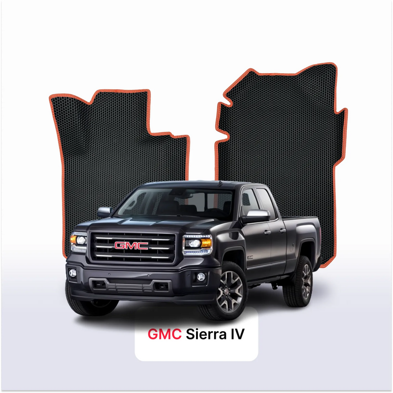 Tappetini 3D EVA per GMC Sierra 4 gen 2013-2019 anni PICK-UP DOPPIA CABINA
