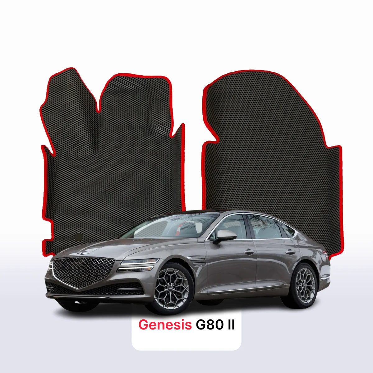 Tappetini 3D EVA per Genesis G80 2 gen 2020-2027 anni BERLINA