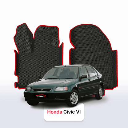 Tappetini 3D EVA per Honda Civic 6 gen 1995-2001 anni LIFTBACK