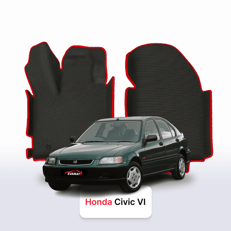 Tappetini 3D EVA per Honda Civic 6 gen 1995-2001 anni LIFTBACK