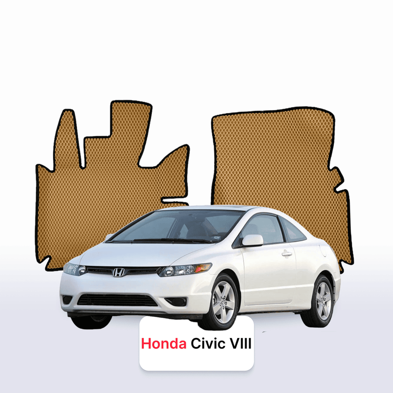 Tappetini 3D EVA per Honda Civic 8 gen 2005-2012 anni COUPÉ