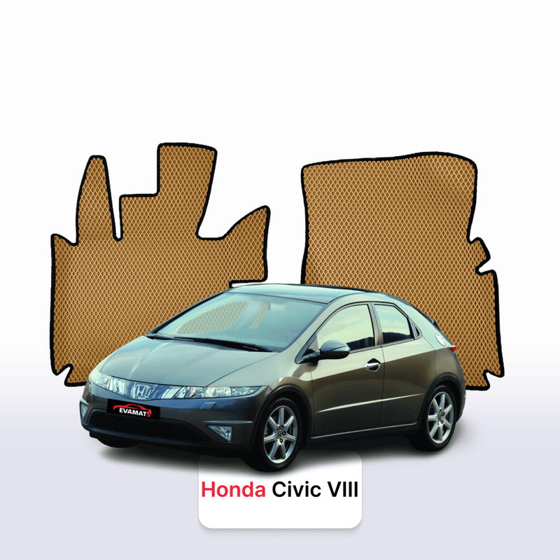 Tappetini 3D EVA per Honda Civic 8 gen 2005-2012 anni HATCHBACK 5 porte