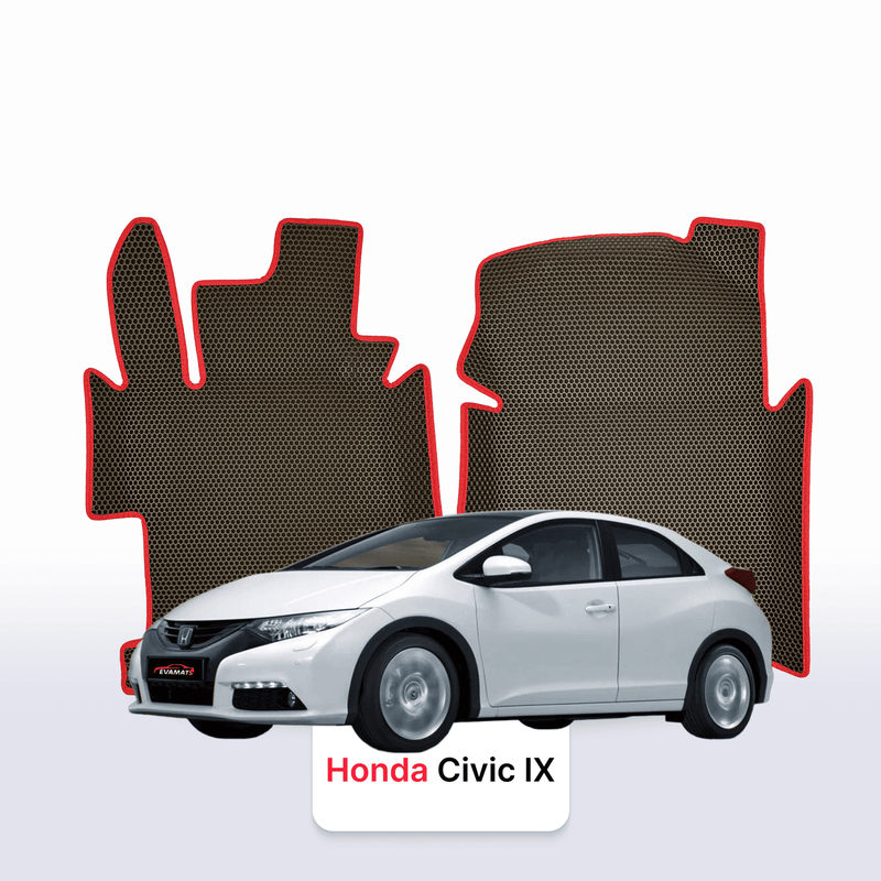 Tappetini 3D EVA per Honda Civic 9 gen 2011-2017 anni HATCHBACK 5 porte