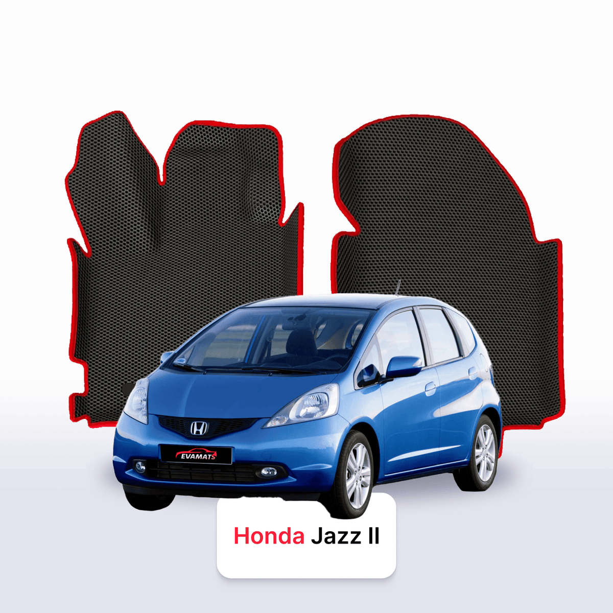 Tappetini 3D EVA per Honda Jazz 2 gen 2008-2015 anni HATCHBACK 5 porte