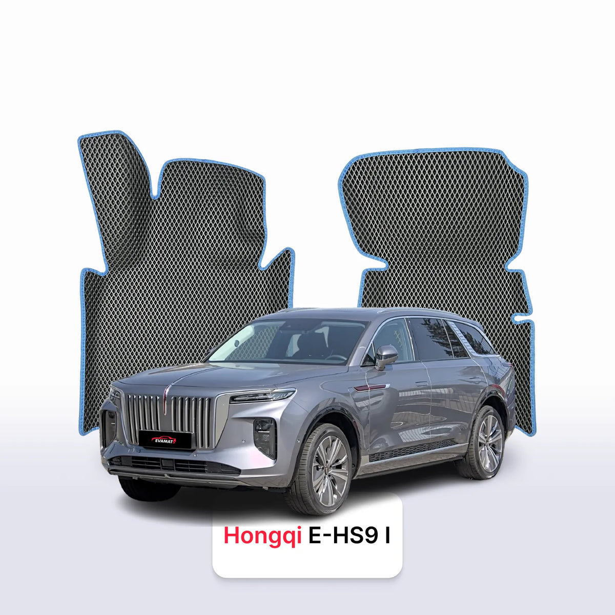 Tappetini 3D EVA per Hongqi E-HS9 1 gen 2020-2028 anni SUV