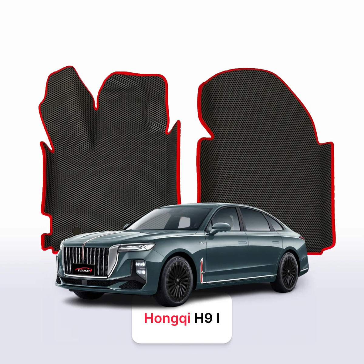 Tappetini 3D EVA per Hongqi H9 1 gen 2020-2028 anni BERLINA