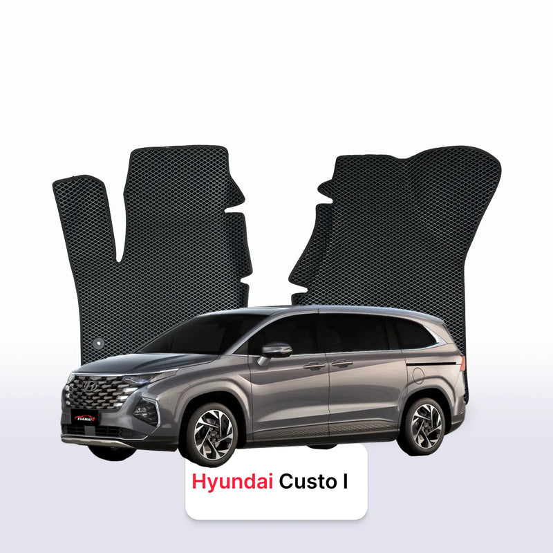 Tappetini 3D EVA per Hyundai Custo 1 gen 2021-2028 anni MONOVOLUME
