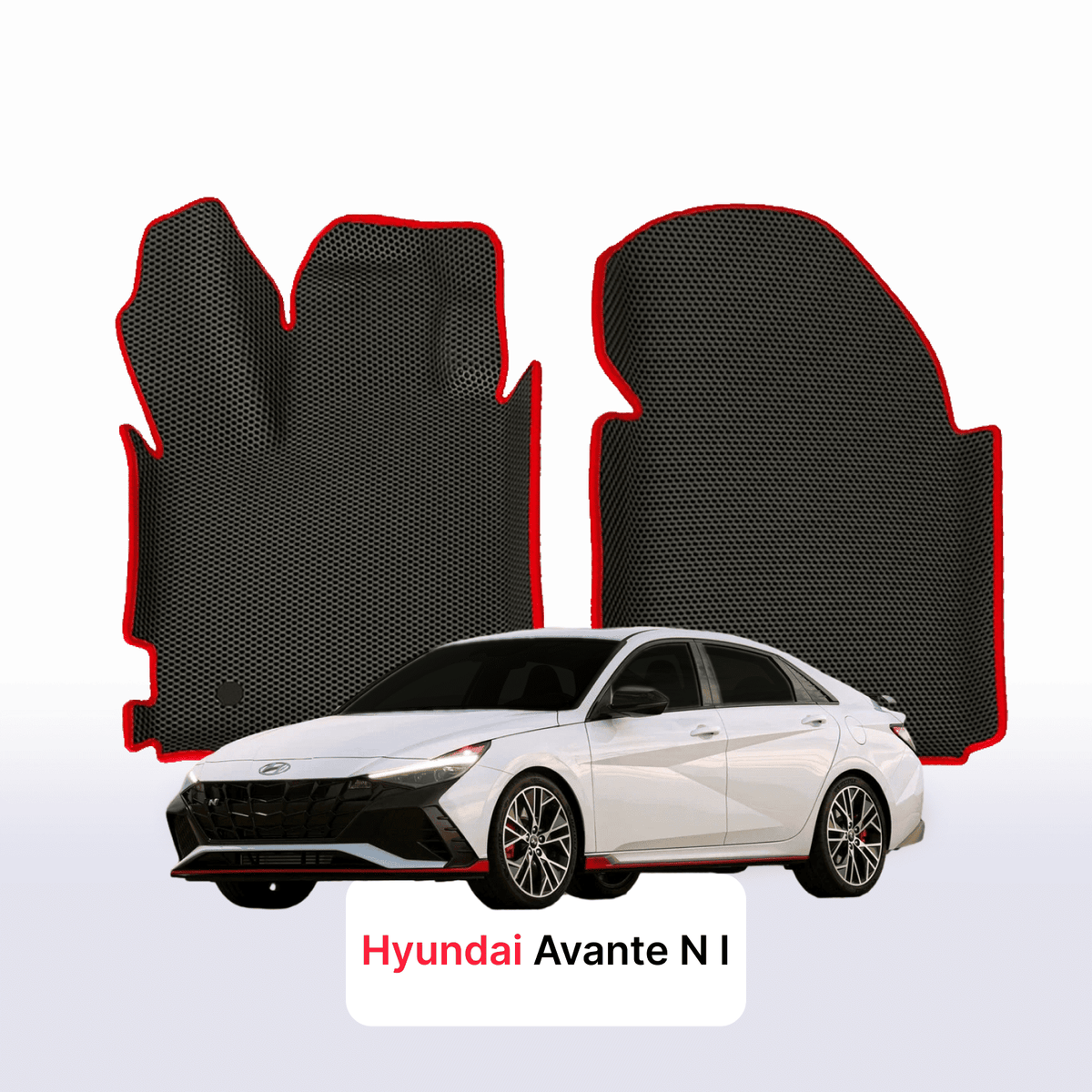 Tappetini 3D EVA per Hyundai Avante N 1 gen 2021-2023 anni BERLINA