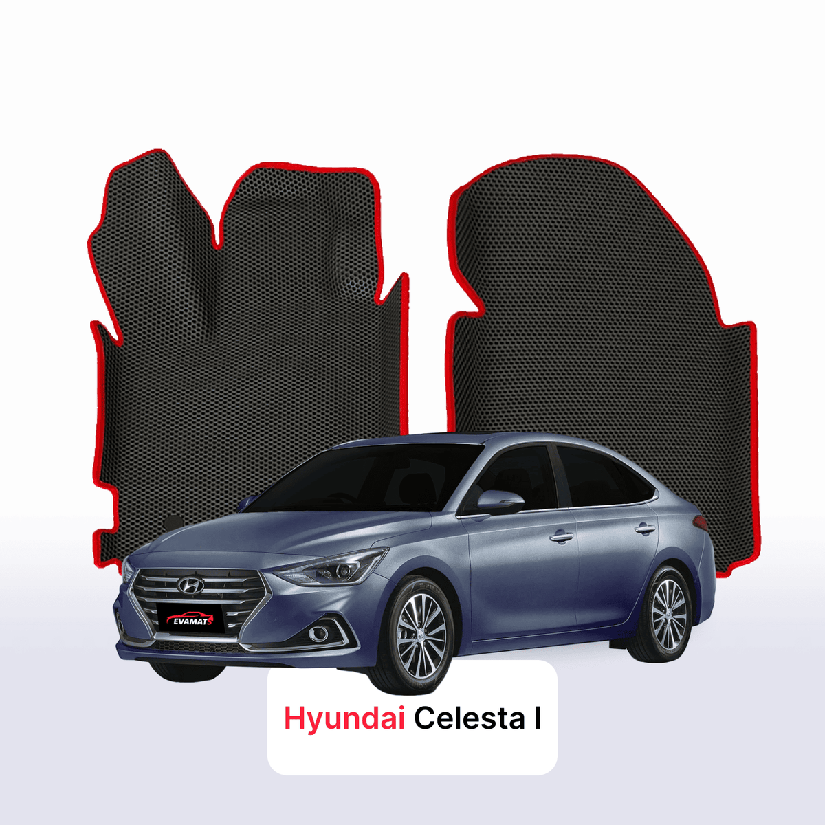 Tappetini 3D EVA per Hyundai Celesta 1 gen 2017-2023 anni BERLINA