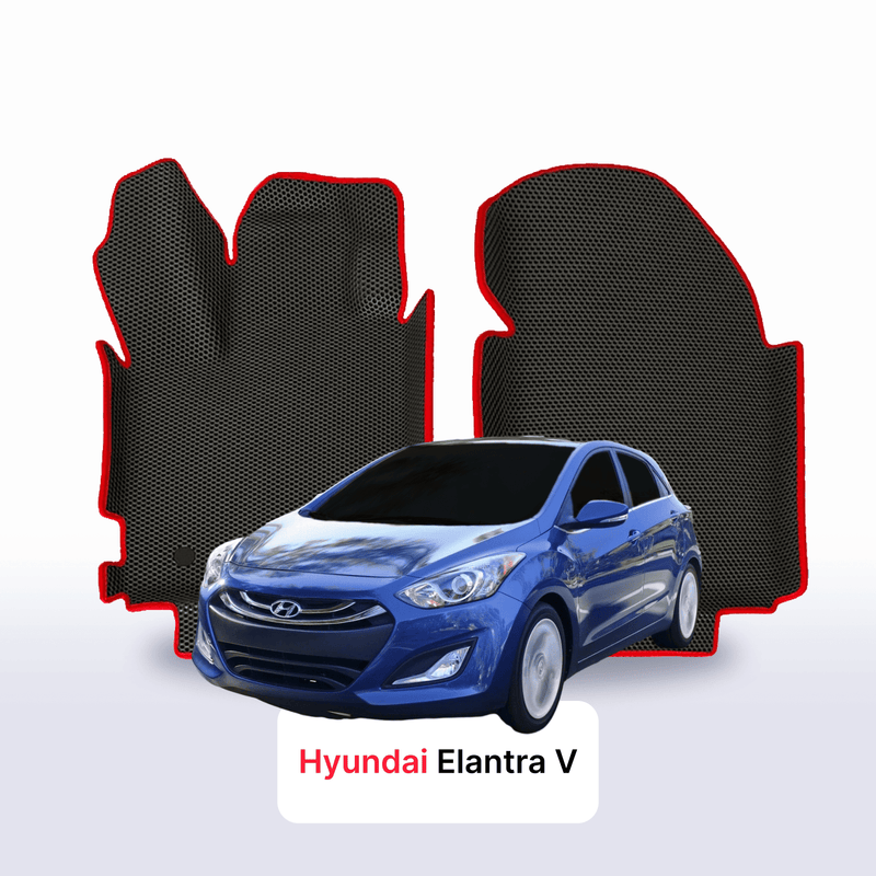 Tappetini 3D EVA per Hyundai Elantra(MD) 5 gen 2010-2014 anni HATCHBACK 5 porte