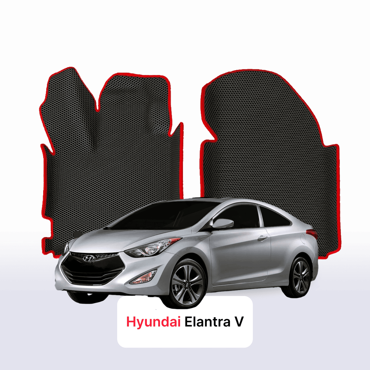 Tappetini 3D EVA per Hyundai Elantra(MD) 5 gen 2010-2016 anni COUPÉ