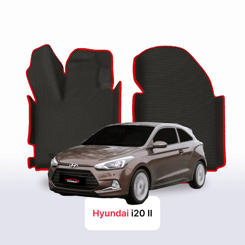 Tappetini 3D EVA per Hyundai I20(IB) 2 gen 2014-2020 anni HATCHBACK 3 porte