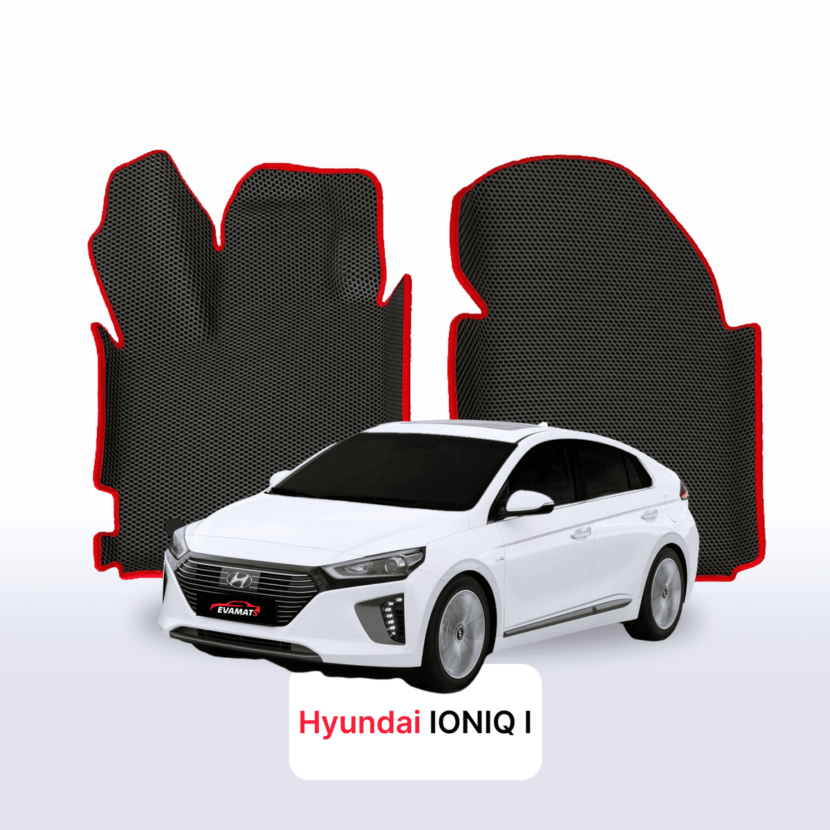 Tappetini 3D EVA per Hyundai IONIQ 1 gen 2016-2023 anni LIFTBACK IBRIDA