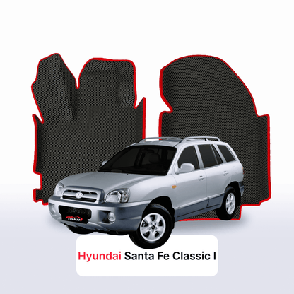 Tappetini 3D EVA per Hyundai Santa Fe Classic 2007-2013 anni SUV