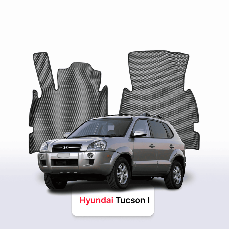 Tappetini 3D EVA per Hyundai Tucson 1 gen 2004-2010 anni SUV