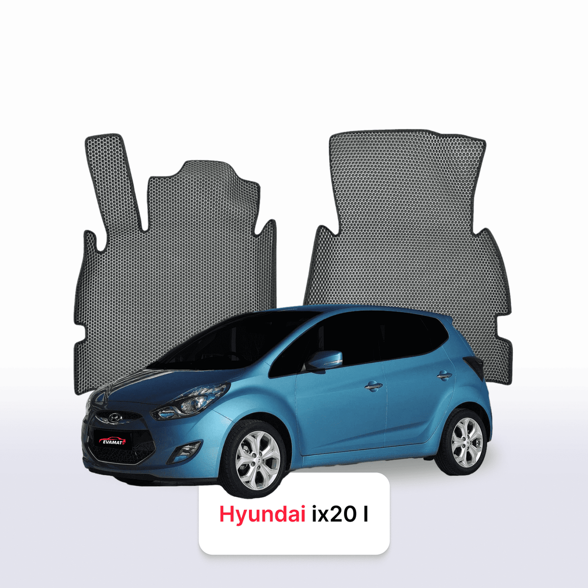 Tappetini 3D EVA per Hyundai IX20 1 gen 2010-2019 anni MONOVOLUME
