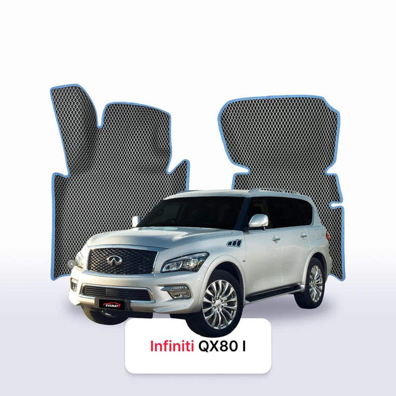 Tappetini 3D EVA per Infiniti QX80 1 gen 2013-2024 anni SUV
