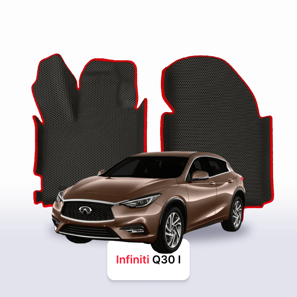 Tappetini 3D EVA per Infiniti Q30 1 gen 2015-2019 anni HATCHBACK 5 porte