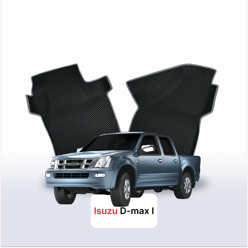 Tappetini 3D EVA per Isuzu D-Max 1 gen 2002-2011 anni PICK-UP DOPPIA CABINA