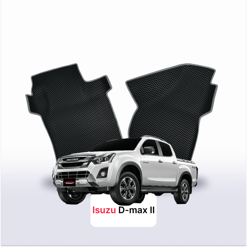Tappetini 3D EVA per Isuzu D-Max 2 gen 2012-2019 anni PICK-UP DOPPIA CABINA