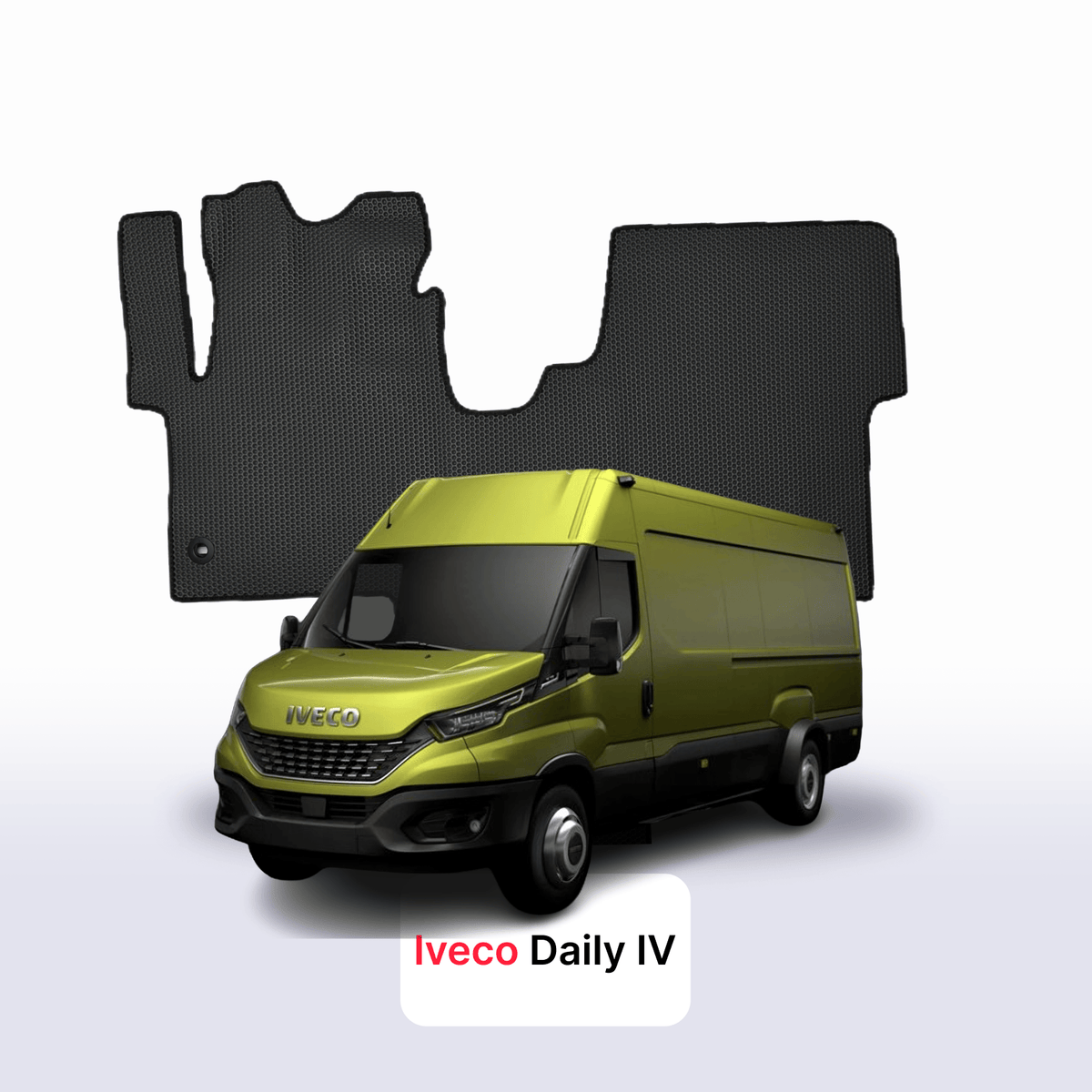 Tappetini 3D EVA per Iveco Daily 4 gen 2014-2026 anni FURGONE