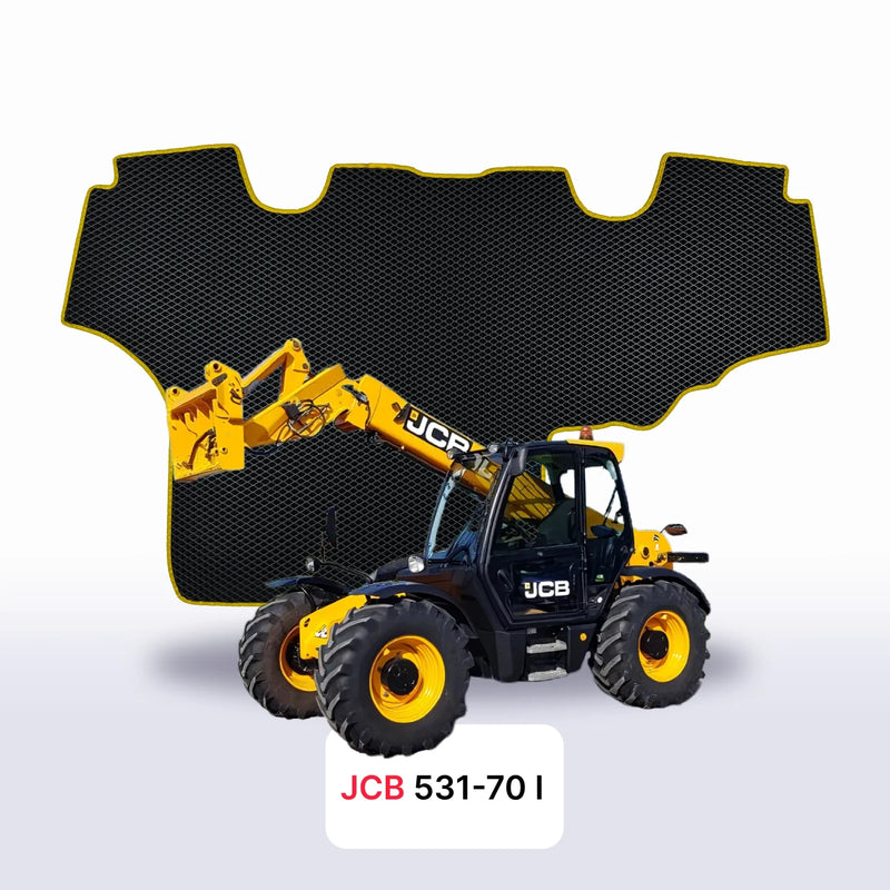 Tappetini 3D EVA per JCB 531-70 1 gen 2005-2028 anni SOLLEVATORE TELESCOPICO
