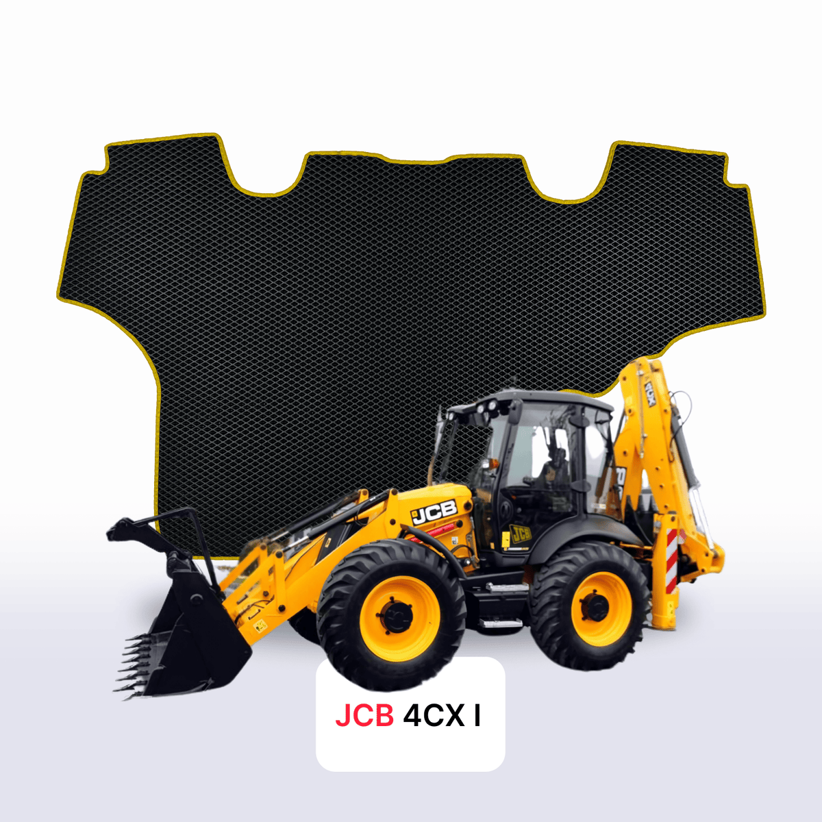 Tappetini 3D EVA per JCB 4CX 1 gen 2008-2024 anni ESCAVATORE