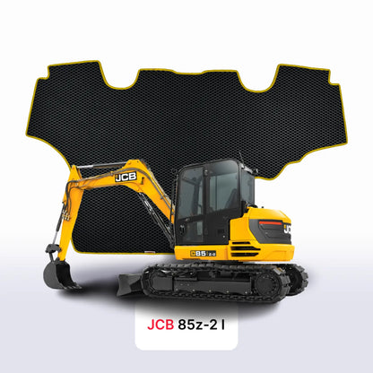 Tappetini 3D EVA per JCB 85z-2 1 gen 2019-2027 anni ESCAVATORE