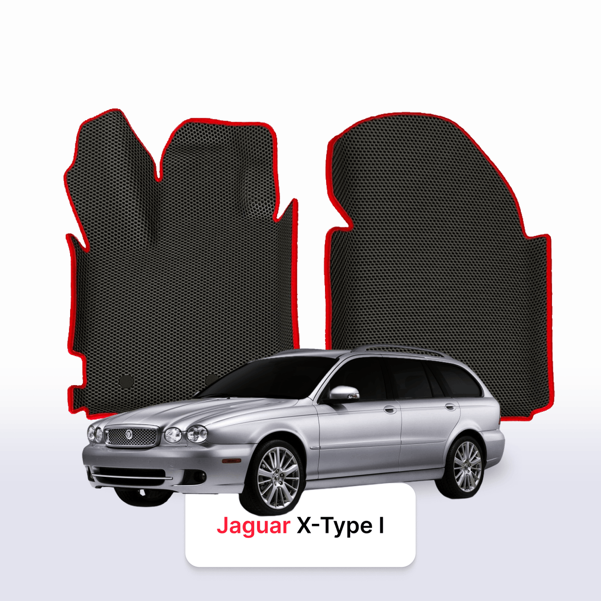 Tappetini 3D EVA per Jaguar X-Type 1 gen 2001-2009 anni STATION WAGON