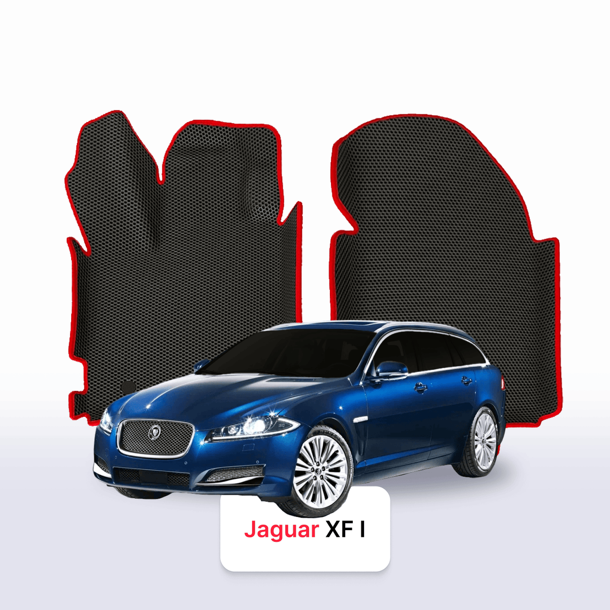 Tappetini 3D EVA per Jaguar XF X250 1 gen 2011-2016 anni STATION WAGON