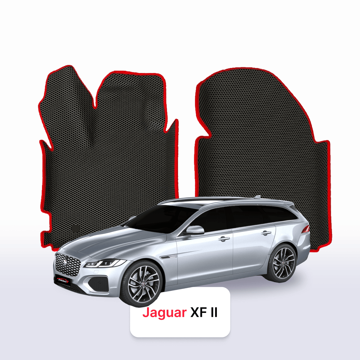 Tappetini 3D EVA per Jaguar XF X260 2 gen 2015-2024 anni STATION WAGON