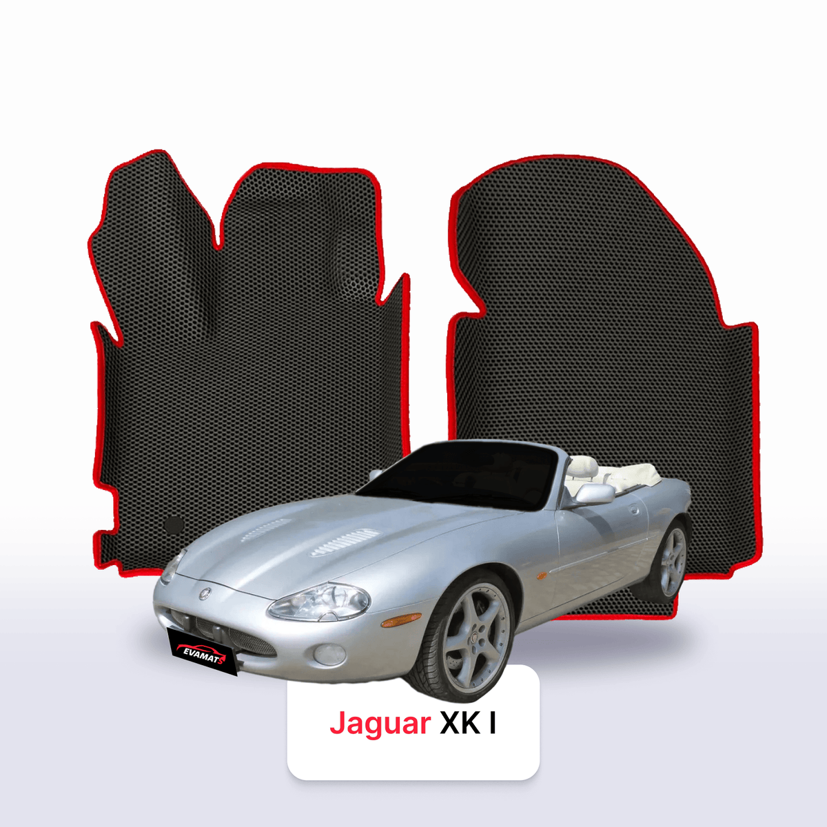 Tappetini 3D EVA per Jaguar XK 1 gen 1996-2006 anni CABRIO