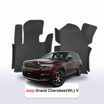 Tappetini 3D EVA per Jeep Grand Cherokee Summit(WL) 5 gen 2021-2028 anni SUV LUNGO
