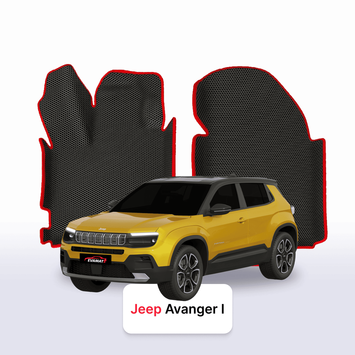 Tappetini 3D EVA per Jeep Avenger 1 gen 2023-2026 anni SUV