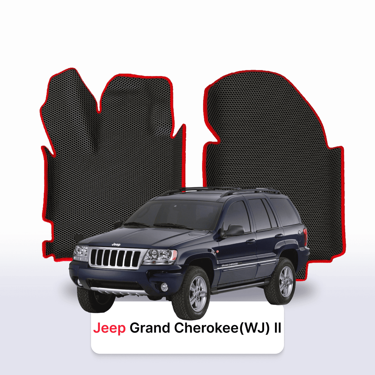 Tappetini 3D EVA per Jeep Grand Cherokee(WJ) 2 gen 1998-2005 anni SUV