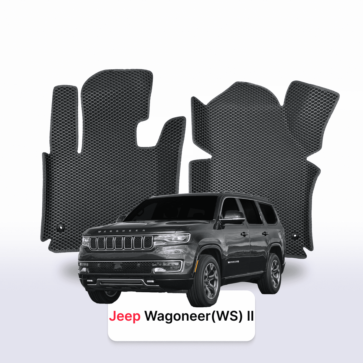 Tappetini 3D EVA per Jeep Wagoneer(WS) 2 gen 2021-2025 anni SUV