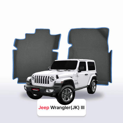 Tappetini 3D EVA per Jeep Wrangler(JK) 3 gen 2006-2018 anni SUV 3 porte