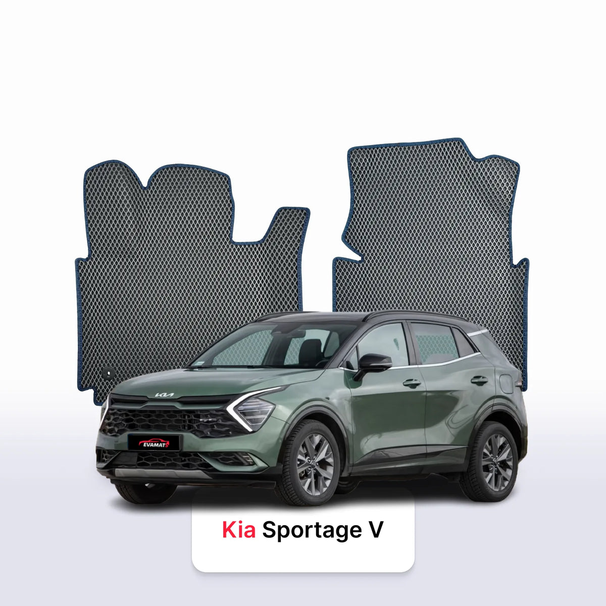 Tappetini 3D EVA per Kia Sportage V gen 2021-2028 anni SUV HEV MHEV PHEV