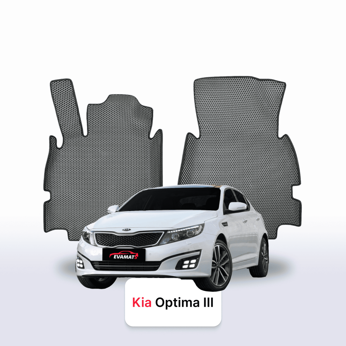 Tappetini 3D EVA per Kia Optima III gen 2010-2015 anni BERLINA