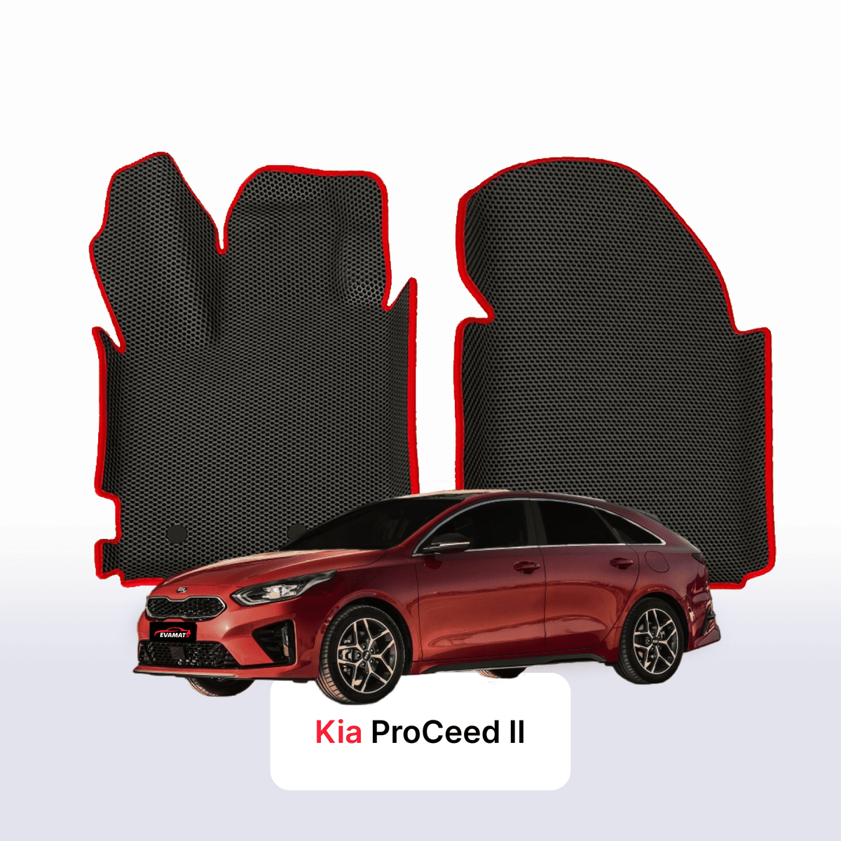 Tappetini 3D EVA per Kia ProCeed III gen 2018-2025 anni STATION WAGON
