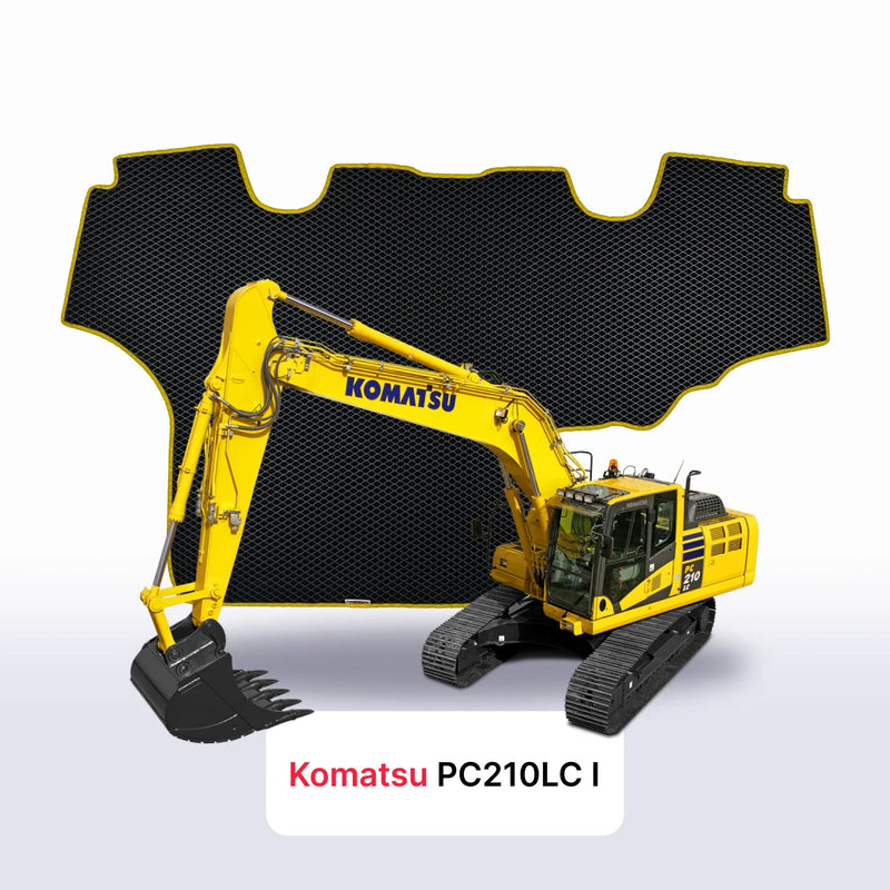 Tappetini 3D EVA per Komatsu PC210LC 1 gen 2015-2021 anni ESCAVATORE