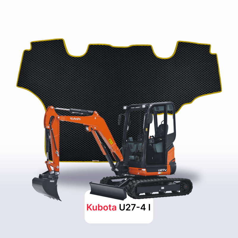 Tappetini 3D EVA per Kubota U27-4 1 gen 2015-2028 anni ESCAVATORE
